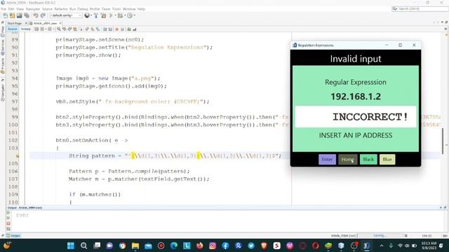 Regular expression #Java #Applications #Netbeans #Java-FX #GUI смотреть онлайн