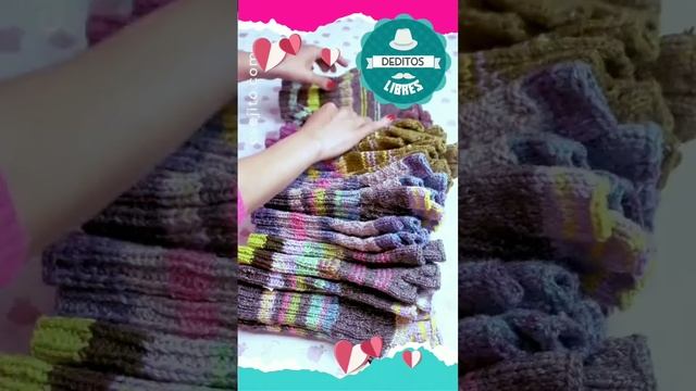 Guantes Dedos Libres Dama / ovejito.com смотреть онлайн