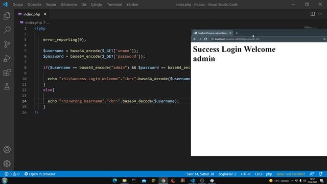 Php Kullanıcı Giriş Login Sistemi Yapımı | Windows Uygulaması смотреть онлайн