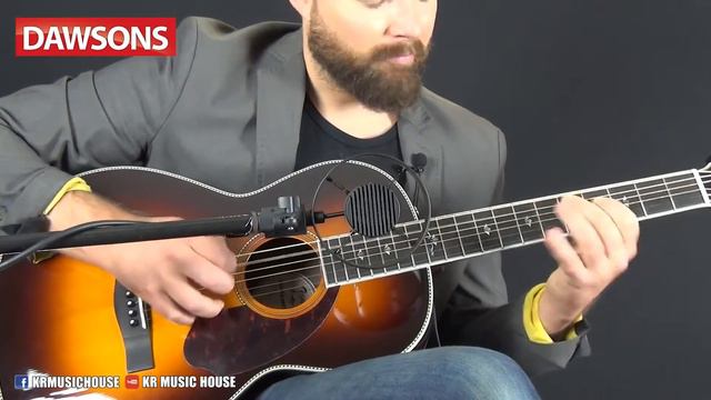 Fender PM-2 Deluxe Vintage Sunburst ★ PARLOR смотреть онлайн