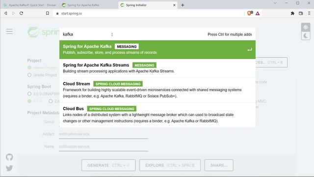 Spring Boot Microservices Project Example - Part 8 | Event Driven Architecture using Kafka смотреть онлайн