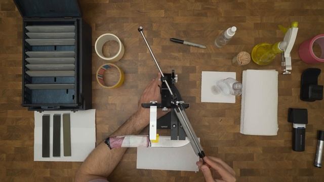 Заточка ножей. Южный Крест Джек Эксперт. CPM S90V. Веневские алмазы. Кадет ПРО смотреть онлайн