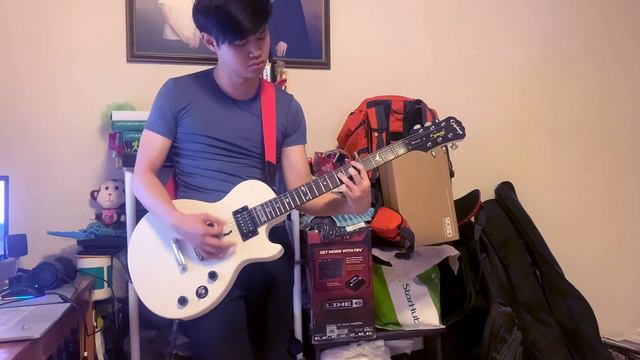 Blink 182 UP ALL NIGHT Guitar Cover (Les Paul Special ii) смотреть онлайн