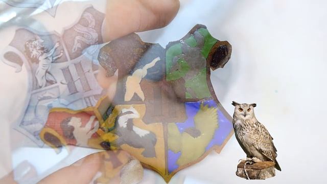 создание герба #Hogwarts! Лепим значок Хогвартс!(creating Hogwarts coat of arms) #harrypotter смотреть онлайн
