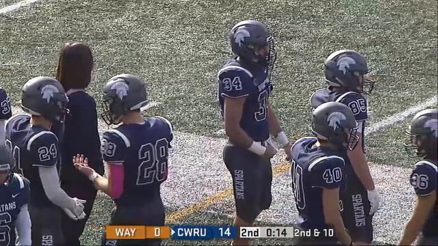CWRU Football vs. Waynesburg смотреть онлайн