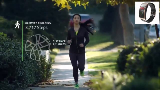 MEASURE BLOOD PRESSURE & HEART RATE! COLORFUL SCREEN SMART BRACELET смотреть онлайн
