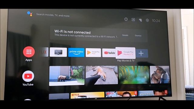 JVC 65" Android TV смотреть онлайн