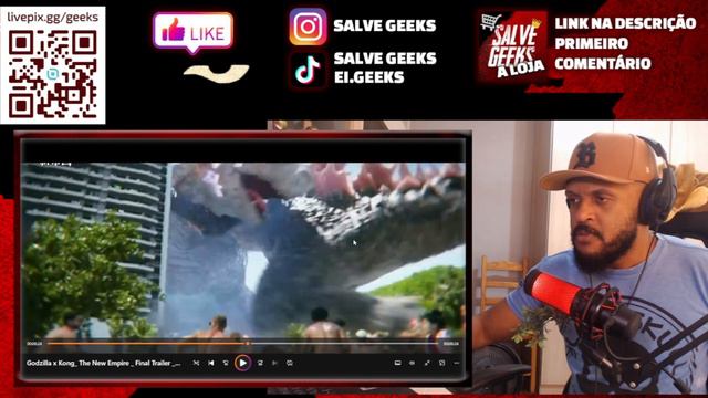 GODZILLA X KONG O NOVO IMÉRIO REACT DE GODZILLA VS SHIMU смотреть онлайн