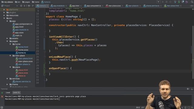 IONIC 2 FULL APP (2/2) - GEOLOCATION & MAPS | Ionic 2 + Angular to build a full Mobile Application смотреть онлайн