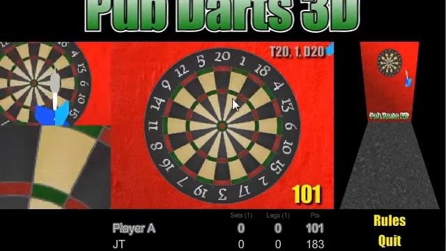 Pub Darts 3D (Online Darts Game) смотреть онлайн