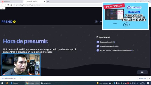 COMO MOSTRAR EN DISCORD LAS CANCIONES QUE ESCUCHAS EN APPLE MUSIC смотреть онлайн