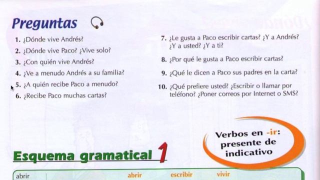 nuevo español 2000. Аудирование. Глаголы 3 группы. Pretérito de Indicativo. смотреть онлайн