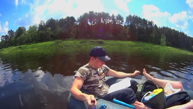 Сплав по Волге. Тверская область. смотреть онлайн