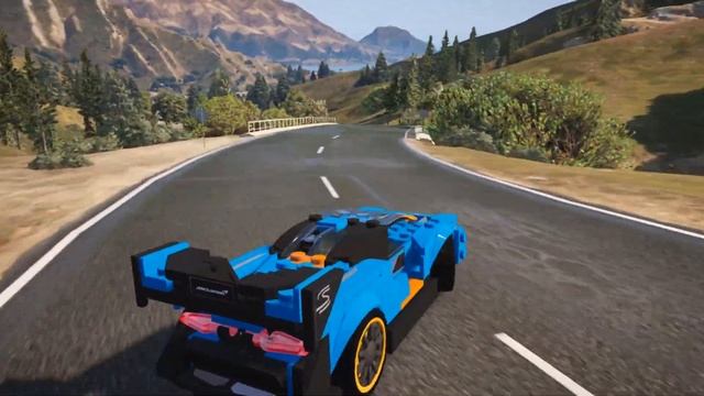 LEGO McLaren Drifting GTA V смотреть онлайн