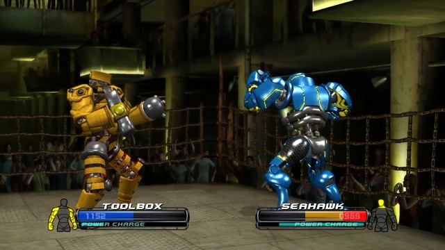 REAL STEEL THE VIDEO GAME - TOOLBOX vs SEAHAWK смотреть онлайн