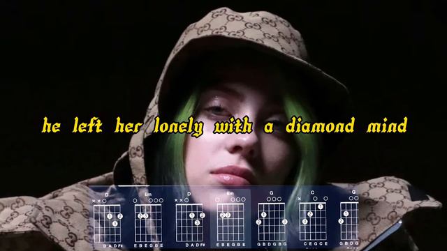 Ocean Eyes #lyrics #chords - Billie Eilish