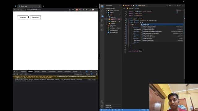 Learn useState() hooks in React | Beginner | With Example | In Easy way смотреть онлайн