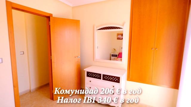 4К видео Недвижимость Испании, дом в Торревьеха с пальмой, красивая резиденция с бассейном смотреть онлайн