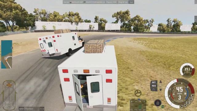 BeamNG.drive Supercharged Truck Battle! | Multiplayer Sim Racing in BeamMP on Lakeside смотреть онлайн