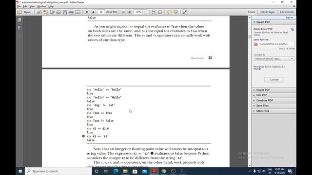 PYTHON BASICS 7 | 18CS55 :- FLOW CONTROL смотреть онлайн