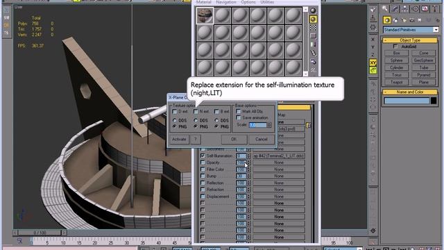 X-Plane Obj Exporter for 3Ds Max "How to replace the extensions of textures" смотреть онлайн