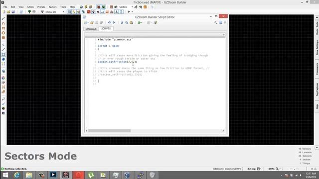 (GZ)Doom bUilder - Slippery floors and slow water using friction смотреть онлайн