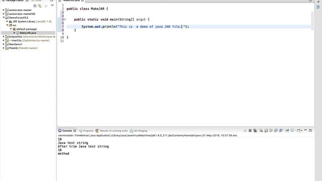 JAVA file to JAR file conversion. In HINDI (हिंदी में ) . смотреть онлайн