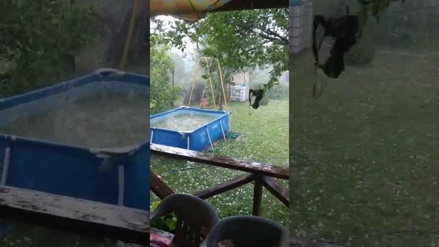Страшный град летом смотреть онлайн
