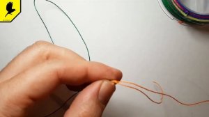 Как правильно привязать поводок к леске