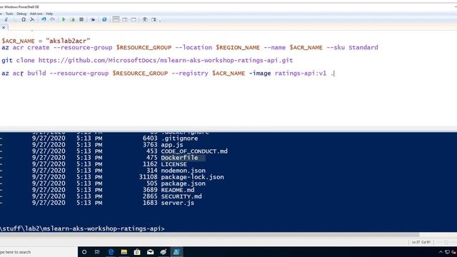 create a private container registry in Azure Kubernetes (AKS) Part 2 смотреть онлайн