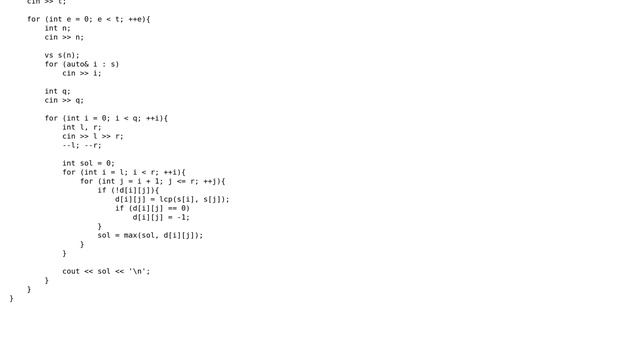 Longest Common Prefix of string смотреть онлайн