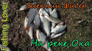 Фидер весной - На реке Ока