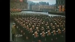 Казаки на Параде Победы 1945 года
