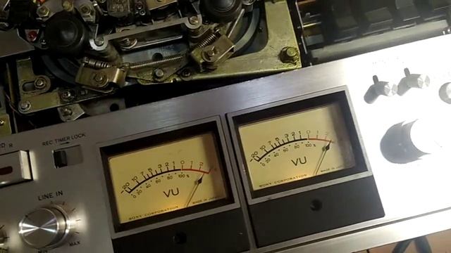 профилактика катушечного магнитофона Sony tc-7650 ч. 5 смотреть онлайн