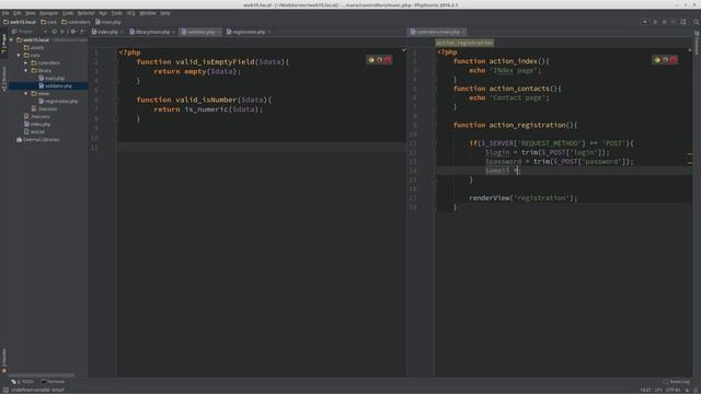 PHP. Пишем свой блог. часть 2 смотреть онлайн