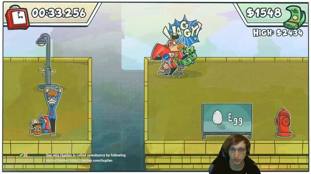 Demo Disk Ludum Dare 43 special: Super Sellout [TWITCH VOD] смотреть онлайн