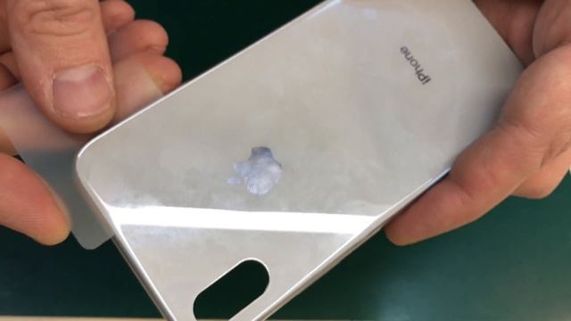 Iphone X - замена заднего стекла / replacement of rear window смотреть онлайн