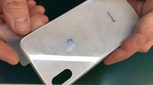 Iphone X - замена заднего стекла / replacement of rear window