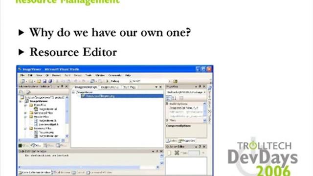 Qt DevDays 2006 - IDE Integrations: Thomas Stehl смотреть онлайн