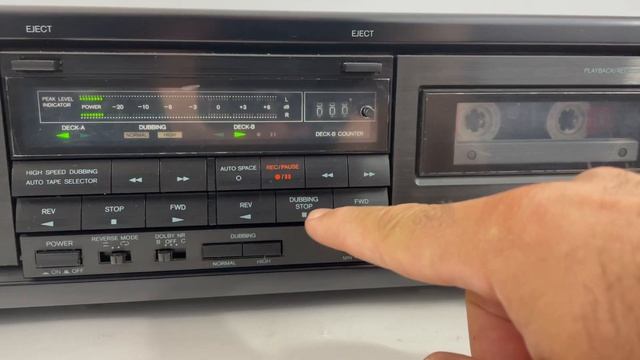 Onkyo TA-RW303 Dual Double Stereo Cassette Tape Deck Auto Reverse Dolby смотреть онлайн