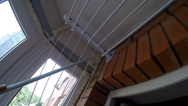 Сушилка для белья потолочно-настенная Gimi Lift 160 с регулировкой высоты смотреть онлайн