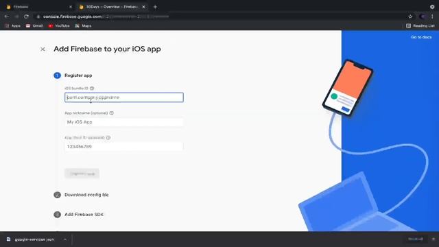 Connecting Flutter App to Firebase | Complete Flutter Crash Course in 30 Days смотреть онлайн