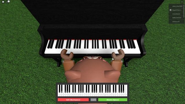Kira Yoshikage theme [EASY] (not full song)- Roblox Virtual Piano смотреть онлайн