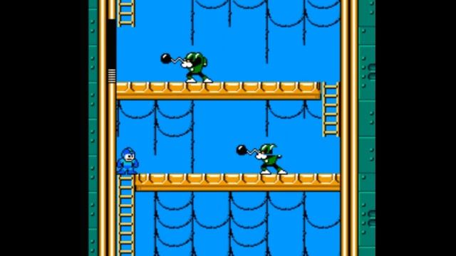 Dendy (Famicom,Nintendo,Nes) 8-bit MegaMan (RockMan) 3 part NeedleMan stage