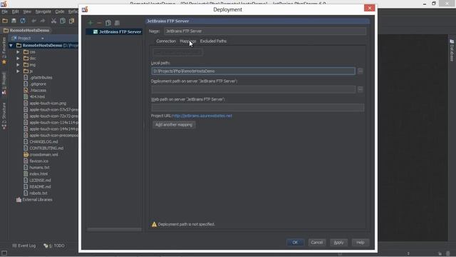 Deployment and Remote Hosts in PhpStorm - PhpStorm Video Tutorial смотреть онлайн