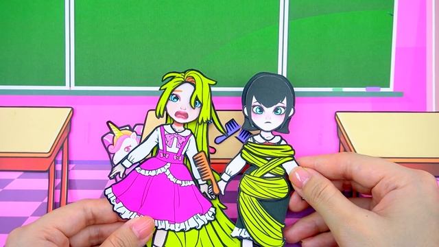 What's Wrong With Rapunzel? - Poor Squid Game VS Rich Rapunzel | DIY Paper Dolls & Cartoon