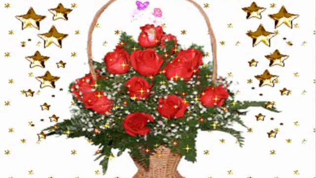 Музыкальная открытка букеты для любимой девушки! Очень красивые цветы! смотреть онлайн