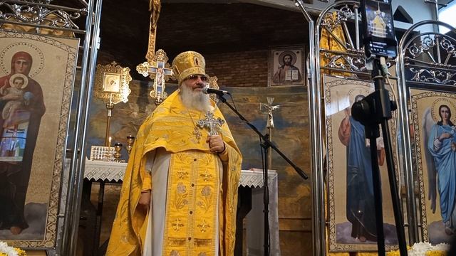 Слово после Божественной Литургии в Неделю 21-ю по Пятидесятнице. Архимандрит Амвросий (Макар) смотреть онлайн