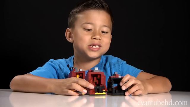 THE NETHER - LEGO Minecraft Set 21106 - Unboxing, Review, Time-Lapse & Stop Motion смотреть онлайн