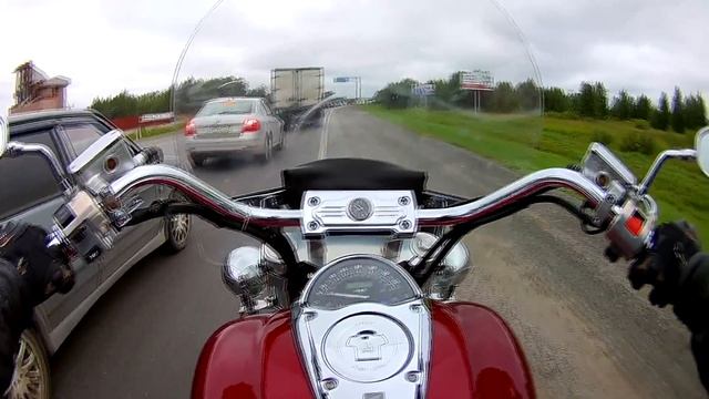 Honda VTX1800 #12 За грибами смотреть онлайн